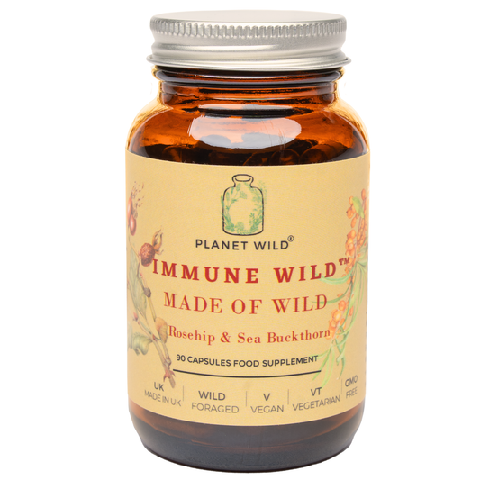 “Immune Wild™| Wild Rosehips and Sea Buckthorn Formula for Extra Defence and Powerful Immune Support”